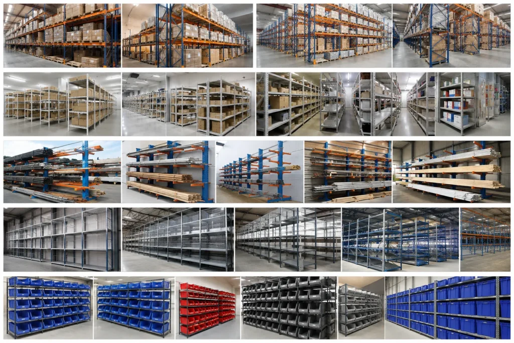 Montage von Regalsystemen